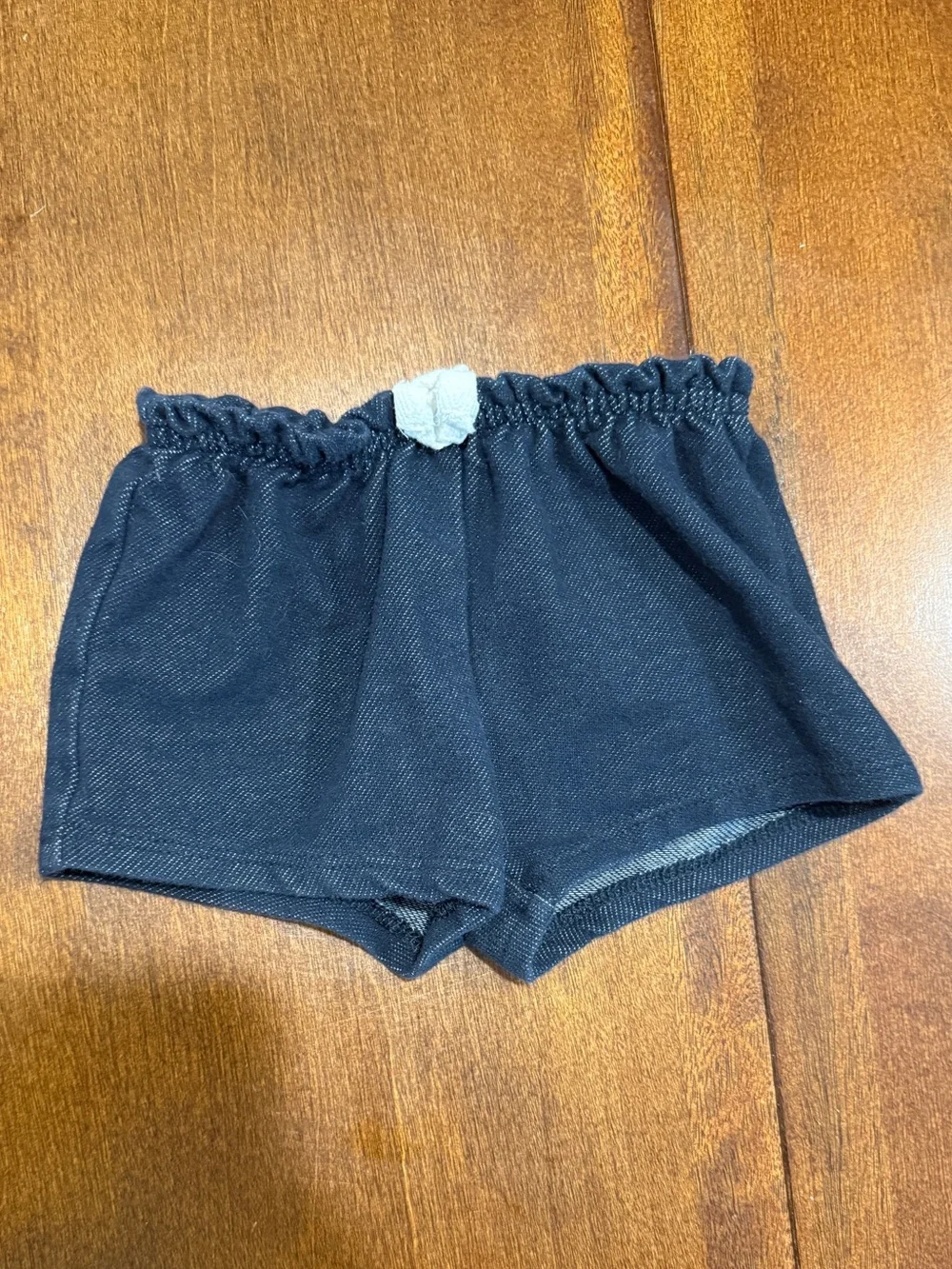 ⭐️4 for $10⭐️  Navy Blue Elastic Waist Shorts with White Bow